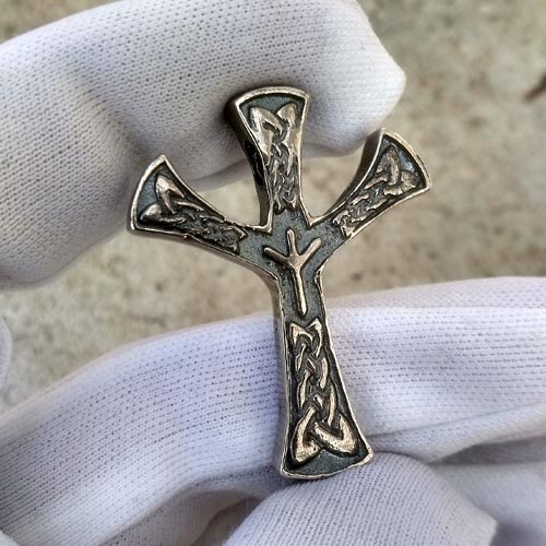 Norse Rune Pendant Algiz Rune Elhaz Pendant Lebensrune Forefathers Art